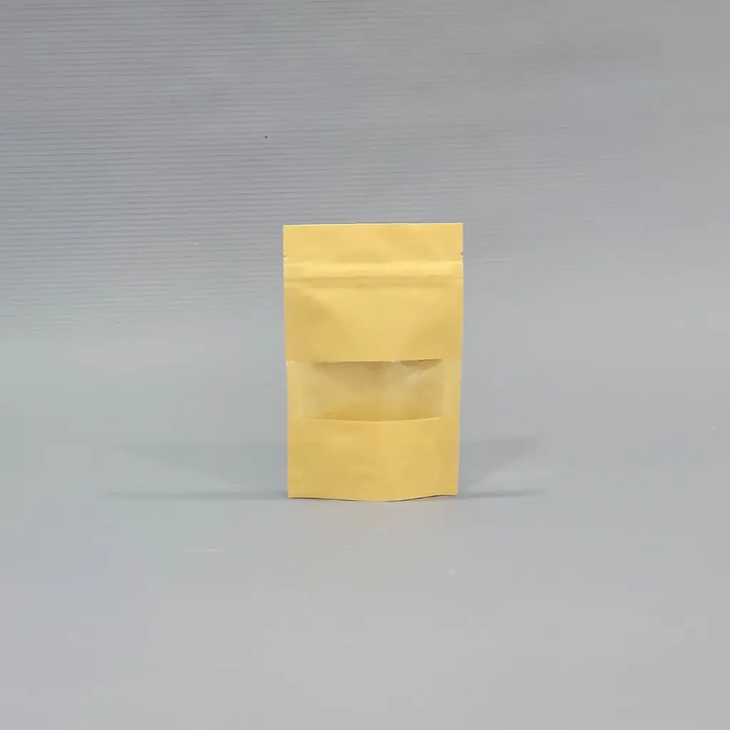 Embalaje kraft con ventana / 9*14cm / 50p.