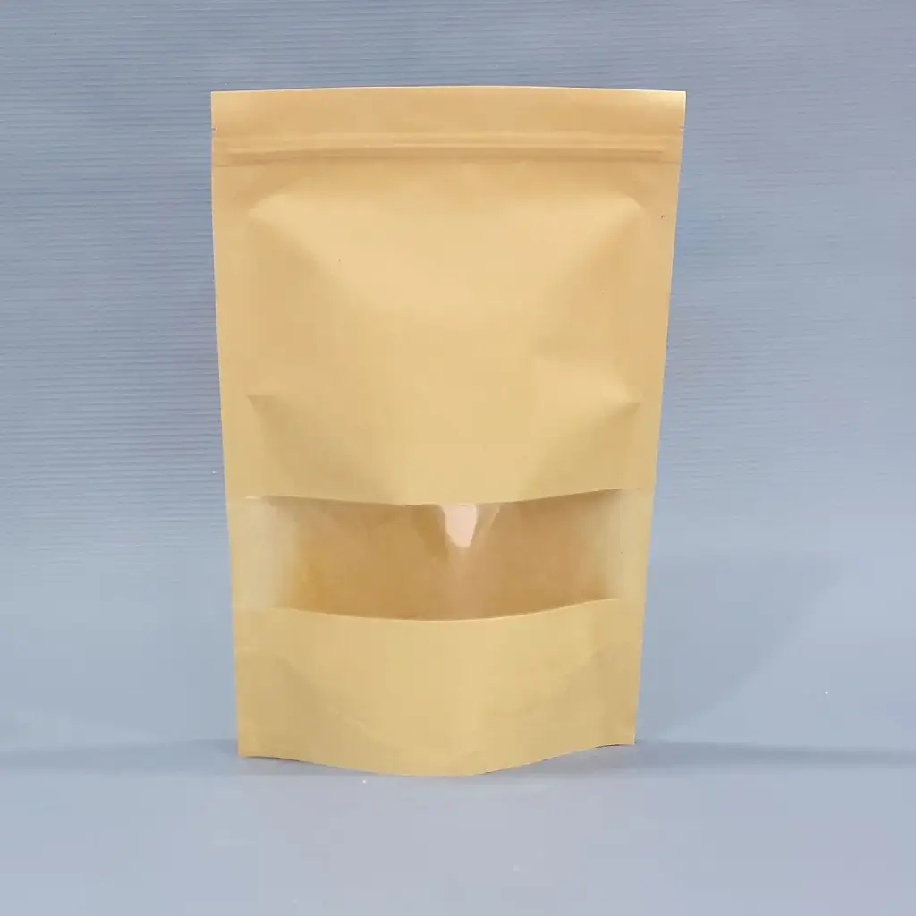 Embalaje kraft con ventana / 20*30cm / 50p.