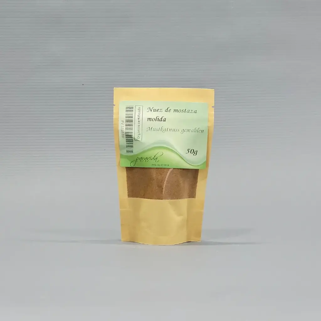 Nuez moscada molida / ecológica / 50g