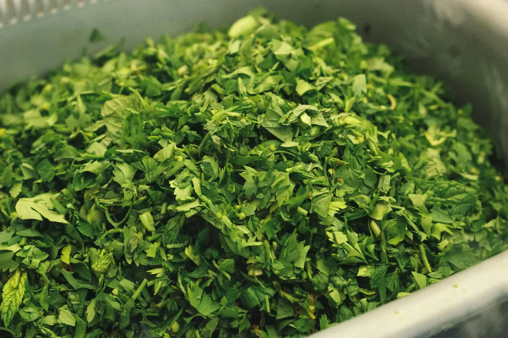 Shredded parsley / organic / 1kg