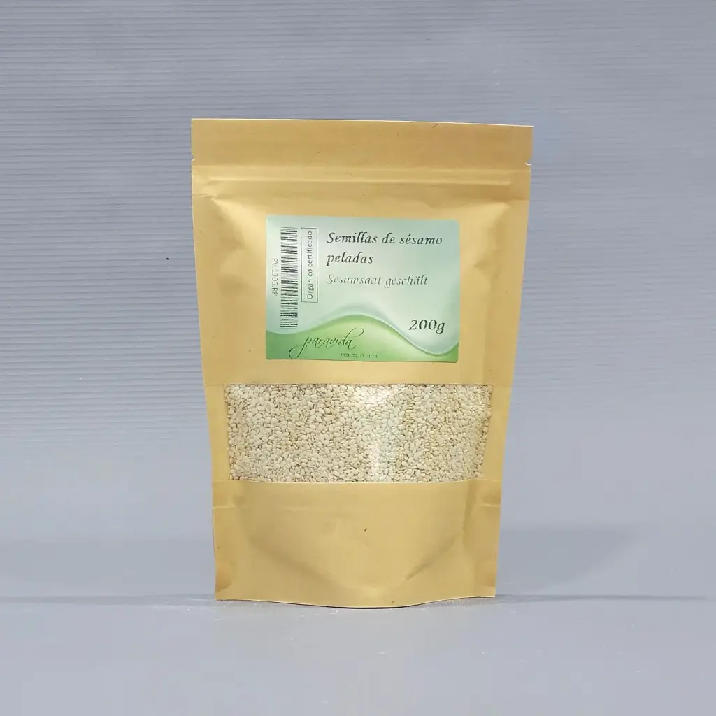 Peeled sesame seeds / Organic / 200g