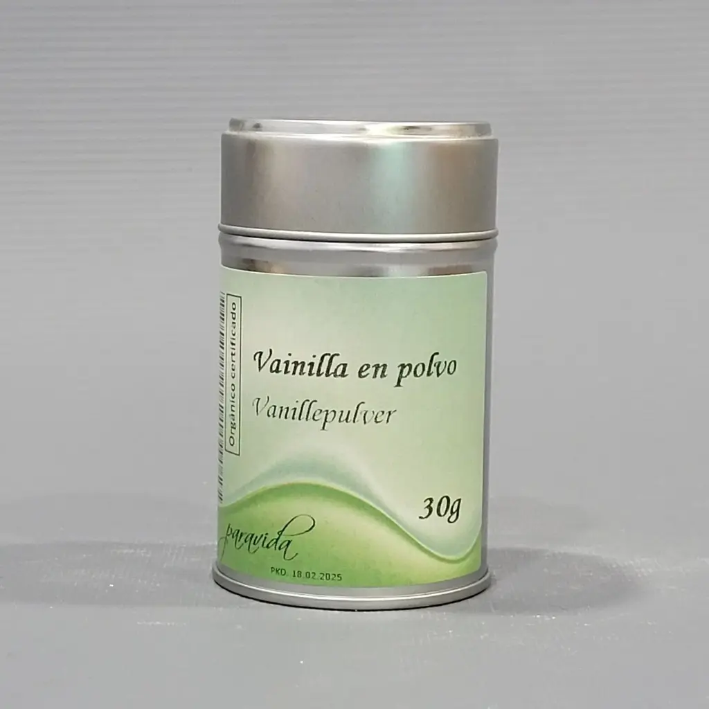 Vanillepulver Dose / Bio / 30g