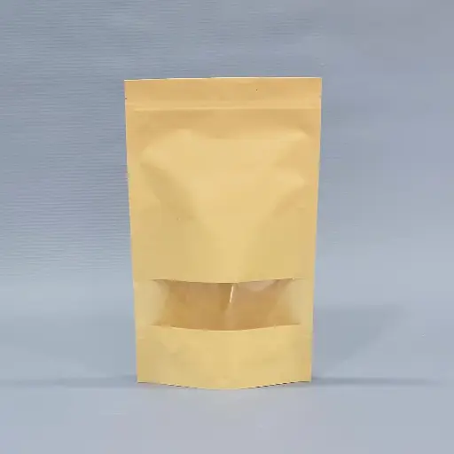 [ST.6232.RG50] Doypack mit Fenster / 16*26cm / 50p.