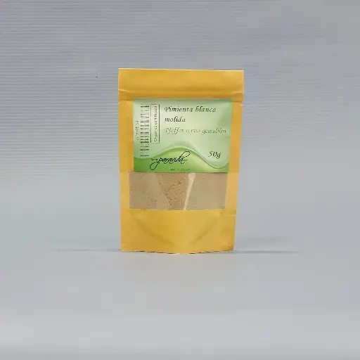 [PV.1844.RP] Pimienta blanca molida / ecológica / 50g